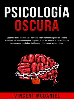 cover image of Psicología Oscura